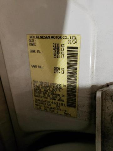Продаж на аукціоні авто 2014 Nissan Maxima S, vin: 1N4AA5AP3EC463191, номер лоту: 42088203