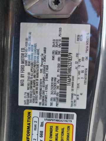 Aukcja sprzedaży 2016 Ford Mustang, vin: 1FA6P8TH8G5278279, numer aukcji: 42341813