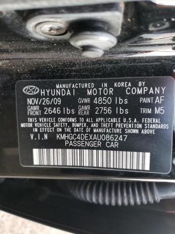 Продаж на аукціоні авто 2010 Hyundai Genesis 3.8l, vin: KMHGC4DEXAU086247, номер лоту: 42177013