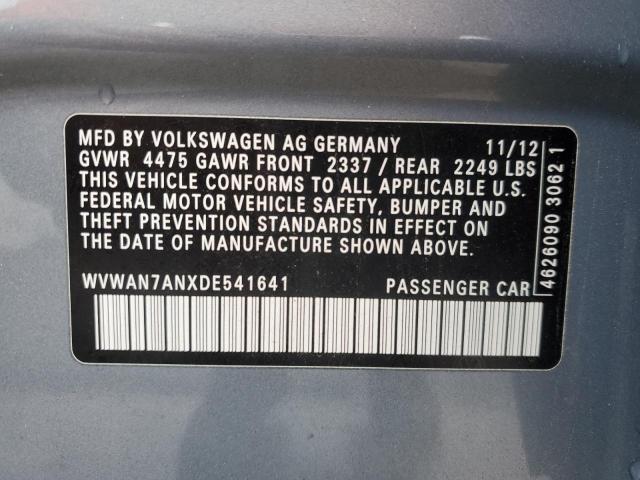 Продажа на аукционе авто 2013 Volkswagen Cc Sport, vin: WVWAN7ANXDE541641, номер лота: 42477333