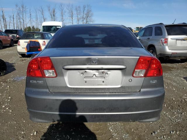 Продаж на аукціоні авто 2005 Honda Civic Lx, vin: 2HGES16595H600643, номер лоту: 42268283
