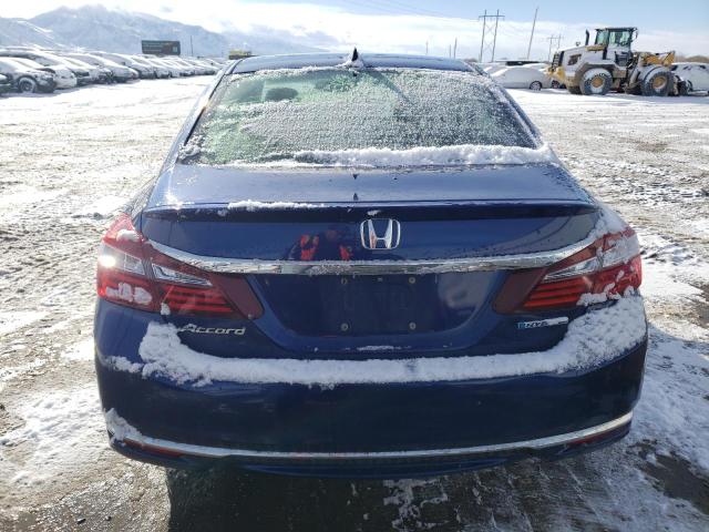 2017 Honda Accord Hybrid Exl მანქანა იყიდება აუქციონზე, vin: JHMCR6F56HC001980, აუქციონის ნომერი: 42348323