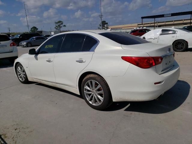 2014 Infiniti Q50 Base მანქანა იყიდება აუქციონზე, vin: JN1BV7AP7EM674034, აუქციონის ნომერი: 42544923