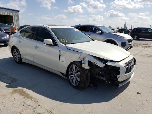 2014 Infiniti Q50 Base მანქანა იყიდება აუქციონზე, vin: JN1BV7AP7EM674034, აუქციონის ნომერი: 42544923