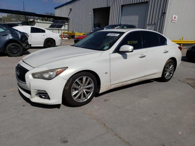2014 Infiniti Q50 Base მანქანა იყიდება აუქციონზე, vin: JN1BV7AP7EM674034, აუქციონის ნომერი: 42544923