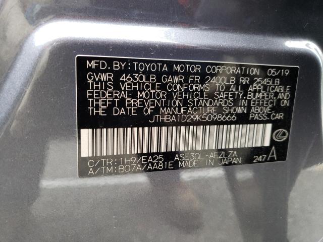 Продаж на аукціоні авто 2019 Lexus Is 300, vin: JTHBA1D29K5098666, номер лоту: 42696483
