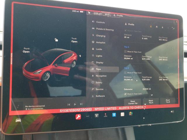 Продаж на аукціоні авто 2022 Tesla Model 3, vin: 5YJ3E1EB0NF290652, номер лоту: 42870323