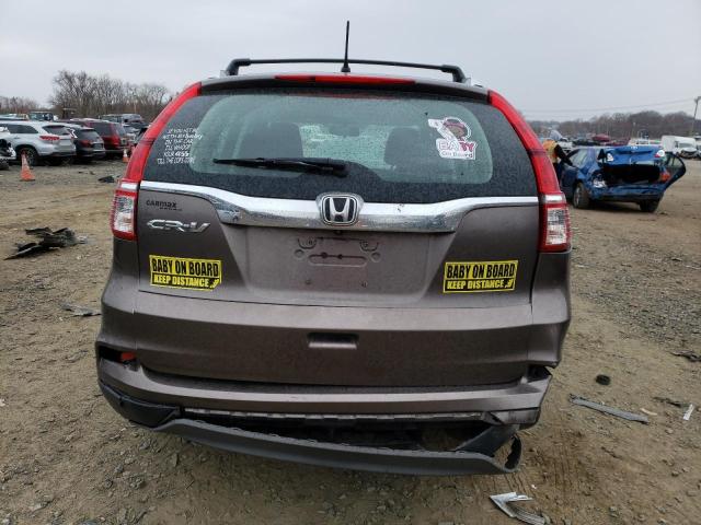 2015 Honda Cr-v Lx მანქანა იყიდება აუქციონზე, vin: 3CZRM3H3XFG705138, აუქციონის ნომერი: 42971973