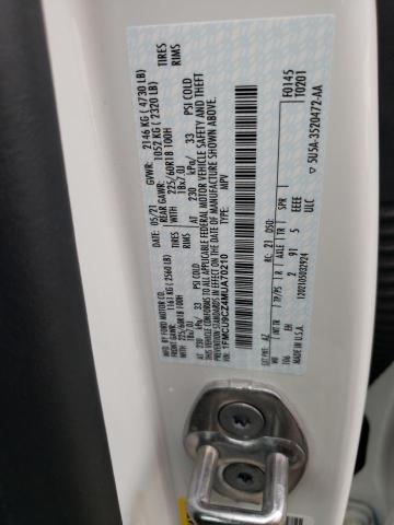 Auction sale of the 2021 Ford Escape Sel, vin: 1FMCU9CZ4MUA70210, lot number: 41265853