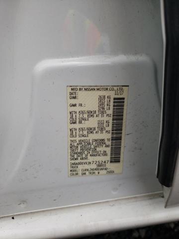 Aukcja sprzedaży 2018 Nissan Frontier S, vin: 1N6AD0EVXJN725247, numer aukcji: 42870993