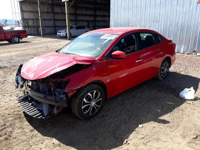 42928593 :رقم المزاد ، 3N1AB7AP6HL643988 vin ، 2017 Nissan Sentra S مزاد بيع