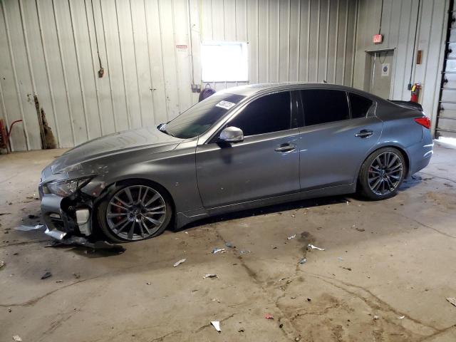 2016 Infiniti Q50 Red Sport 400 მანქანა იყიდება აუქციონზე, vin: JN1FV7AR8GM451300, აუქციონის ნომერი: 43060723