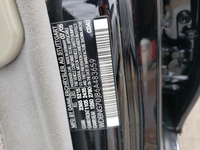 Продажа на аукционе авто 2006 Mercedes-benz S 430, vin: WDBNG70J86A483659, номер лота: 43013023