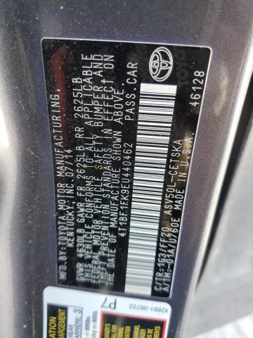 43018463 :رقم المزاد ، 4T1BF1FK9EU440462 vin ، 2014 Toyota Camry L مزاد بيع