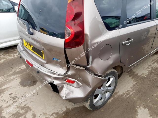 2010 Nissan Note N-tec მანქანა იყიდება აუქციონზე, vin: SJNFDAE11U2081486, აუქციონის ნომერი: 43166263