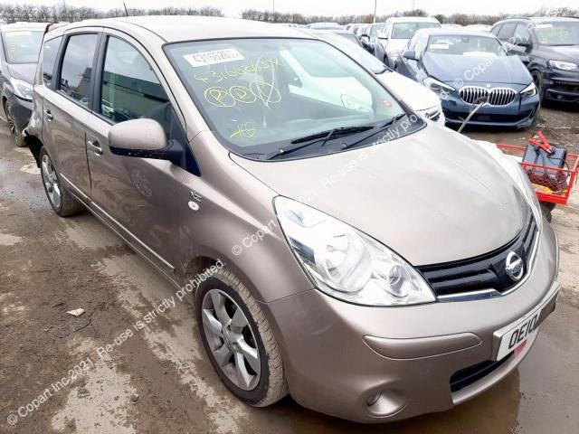 2010 Nissan Note N-tec მანქანა იყიდება აუქციონზე, vin: SJNFDAE11U2081486, აუქციონის ნომერი: 43166263