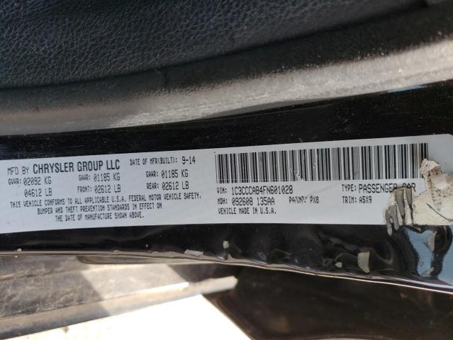 43405963 :رقم المزاد ، 1C3CCCAB4FN601028 vin ، 2015 Chrysler 200 Limited مزاد بيع