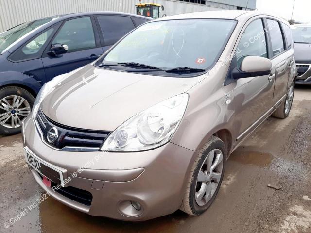 Aukcja sprzedaży 2010 Nissan Note N-tec, vin: SJNFDAE11U2081486, numer aukcji: 43166263