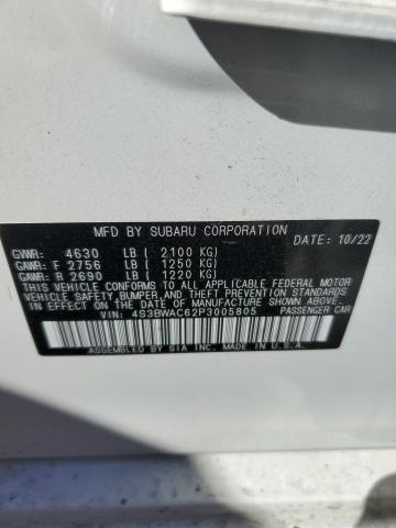 Aukcja sprzedaży 2023 Subaru Legacy Premium, vin: 4S3BWAC62P3005805, numer aukcji: 43396003