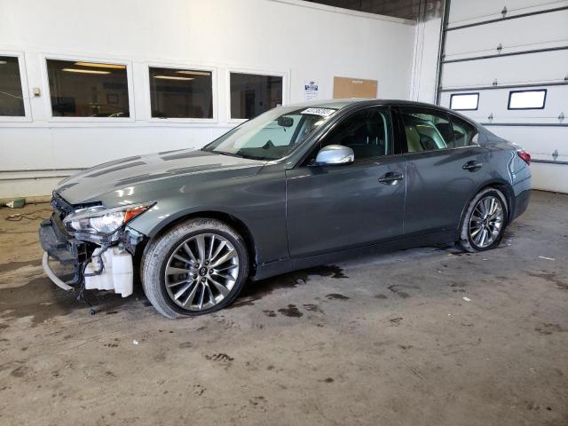 Продажа на аукционе авто 2018 Infiniti Q50 Luxe, vin: JN1EV7AR3JM435153, номер лота: 43736203