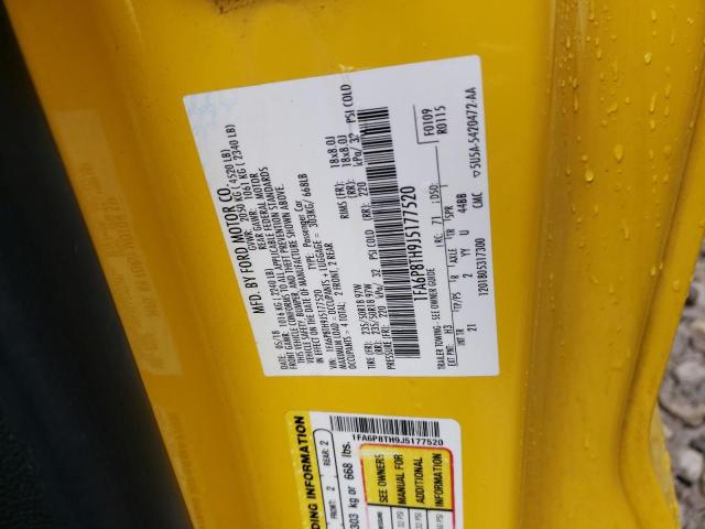 Aukcja sprzedaży 2018 Ford Mustang, vin: 1FA6P8TH9J5177520, numer aukcji: 43411353
