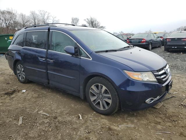 43376953 :رقم المزاد ، 5FNRL5H90FB131924 vin ، 2015 Honda Odyssey Touring مزاد بيع