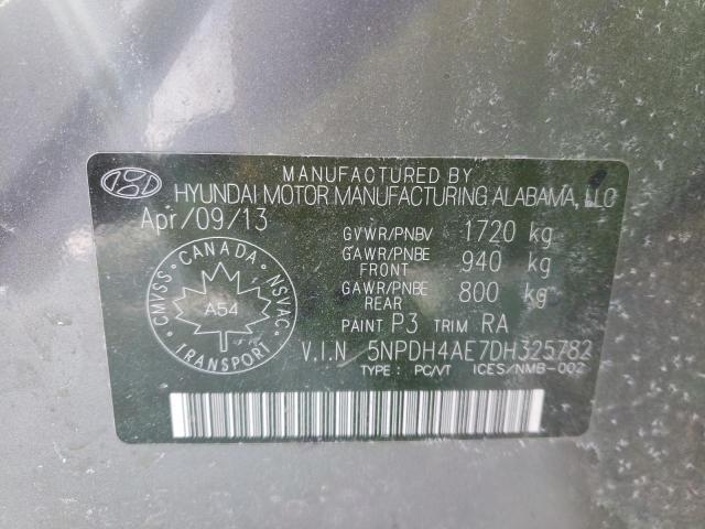 Aukcja sprzedaży 2013 Hyundai Elantra Gls, vin: 5NPDH4AE7DH325782, numer aukcji: 43630853