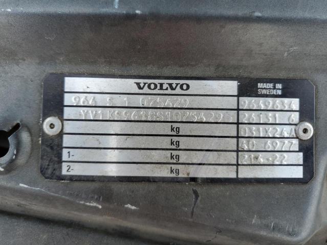 Aukcja sprzedaży 1995 Volvo 960, vin: YV1KS9618S1075429, numer aukcji: 43531623