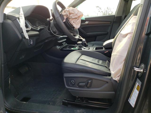 2021 Audi Q5 Premium მანქანა იყიდება აუქციონზე, vin: WA1AAAFYXM2052387, აუქციონის ნომერი: 43470943