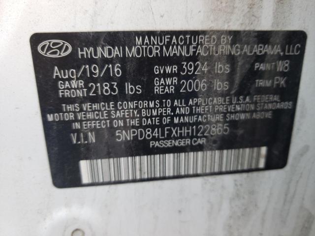 Aukcja sprzedaży 2017 Hyundai Elantra Se, vin: 5NPD84LFXHH122865, numer aukcji: 43108723