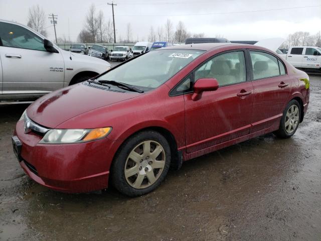 Aukcja sprzedaży 2008 Honda Civic Lx, vin: 1HGFA165X8L082556, numer aukcji: 43547283