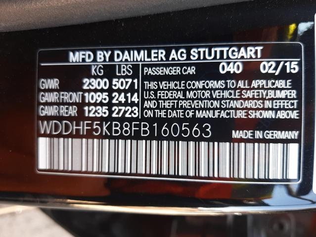 Продаж на аукціоні авто 2015 Mercedes-benz E 350, vin: WDDHF5KB8FB160563, номер лоту: 43267453