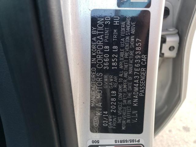 Aukcja sprzedaży 2014 Kia Rio Lx, vin: KNADM4A37E6393857, numer aukcji: 43605563