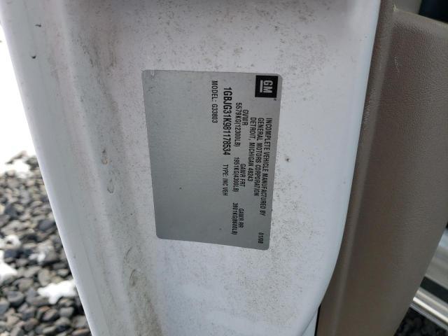 Aukcja sprzedaży 2008 Chevrolet Express G3500, vin: 1GBJG31K981178534, numer aukcji: 42434713