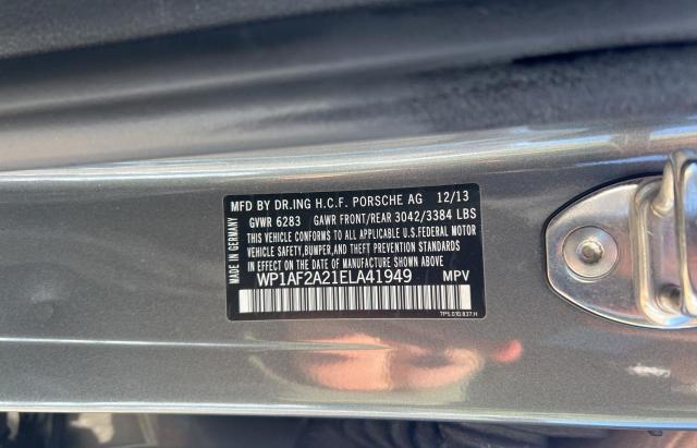 Продажа на аукционе авто 2014 Porsche Cayenne, vin: WP1AF2A21ELA41949, номер лота: 43944693
