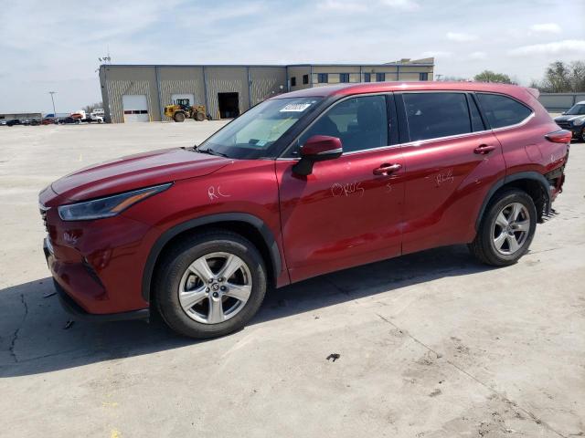 Auction sale of the 2021 Toyota Highlander L, vin: 5TDZZRAH5MS532031, lot number: 43208283