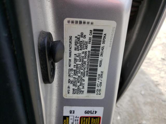 43557213 :رقم المزاد ، 1NXBU4EE6AZ298648 vin ، 2010 Toyota Corolla Base مزاد بيع