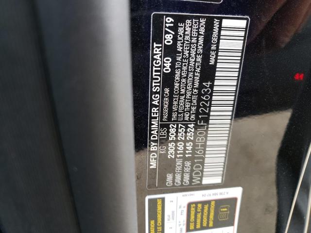 Aukcja sprzedaży 2020 Mercedes-benz E 450, vin: WDD1J6HB0LF122634, numer aukcji: 43812293