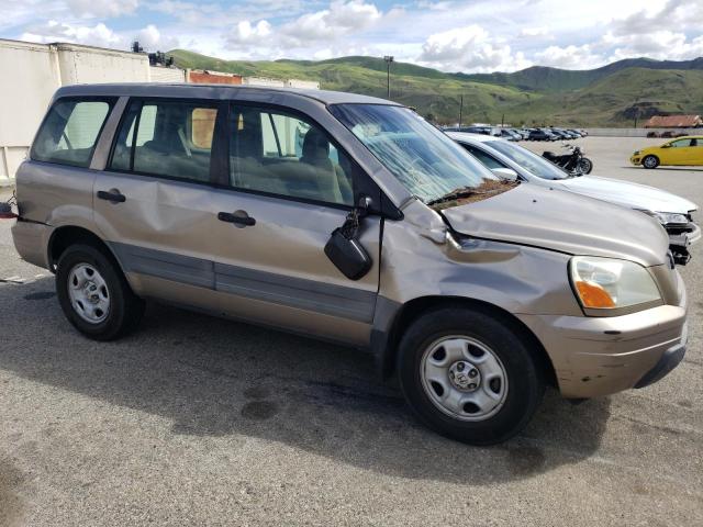2004 Honda Pilot Lx მანქანა იყიდება აუქციონზე, vin: 2HKYF18164H579024, აუქციონის ნომერი: 43718953