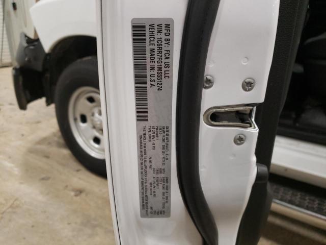 43621233 :رقم المزاد ، 1C6RR7FG1MS551274 vin ، 2021 Ram 1500 Classic Tradesman مزاد بيع