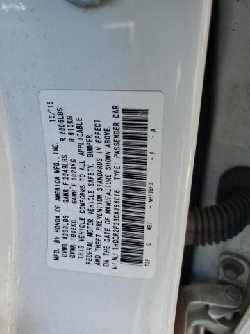 Aukcja sprzedaży 2016 Honda Accord Lx, vin: 1HGCR2F33GA059016, numer aukcji: 43889363