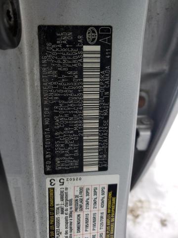 Продажа на аукционе авто 2006 Toyota Corolla Ce, vin: 2T1BR32E46C691931, номер лота: 43590503