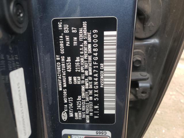 Продаж на аукціоні авто 2015 Kia Optima Ex, vin: 5XXGN4A71FG480009, номер лоту: 43719003