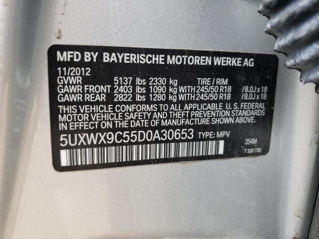 Aukcja sprzedaży 2013 Bmw X3 Xdrive28i, vin: 5UXWX9C55D0A30653, numer aukcji: 43861173