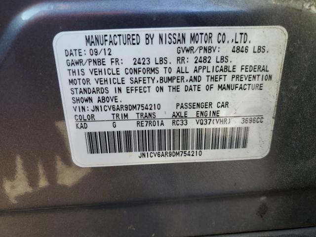 Aukcja sprzedaży 2013 Infiniti G37, vin: JN1CV6AR9DM754210, numer aukcji: 43946683