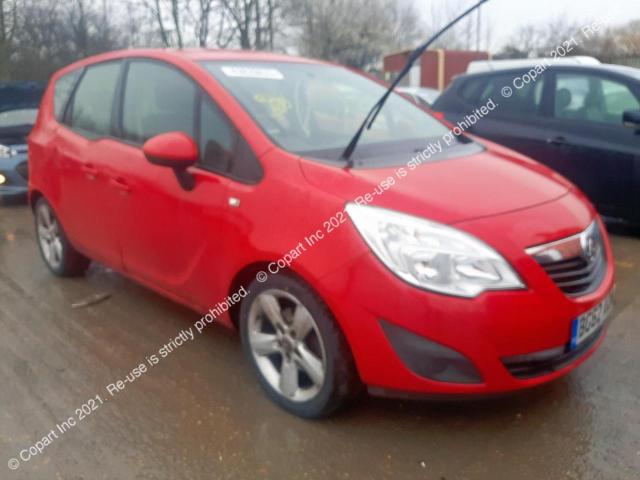 Aukcja sprzedaży 2012 Vauxhall Meriva Exc, vin: W0LSD9EC8D4032146, numer aukcji: 43828833