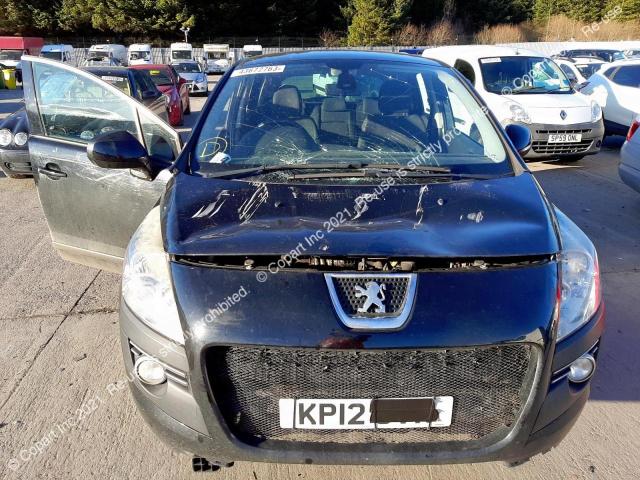 2012 Peugeot 3008 Activ მანქანა იყიდება აუქციონზე, vin: VF30U9HR8CS055523, აუქციონის ნომერი: 43672763