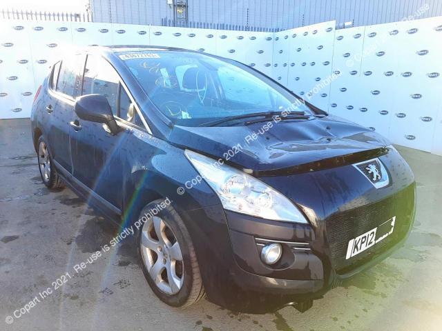 2012 Peugeot 3008 Activ მანქანა იყიდება აუქციონზე, vin: VF30U9HR8CS055523, აუქციონის ნომერი: 43672763