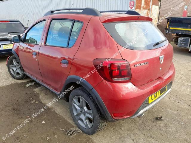 Aukcja sprzedaży 2017 Daci Sandero St, vin: UU15SDKJC57603184, numer aukcji: 43711003