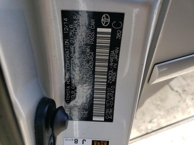 Продажа на аукционе авто 2015 Toyota Prius, vin: JTDKN3DU7F0435454, номер лота: 43896013